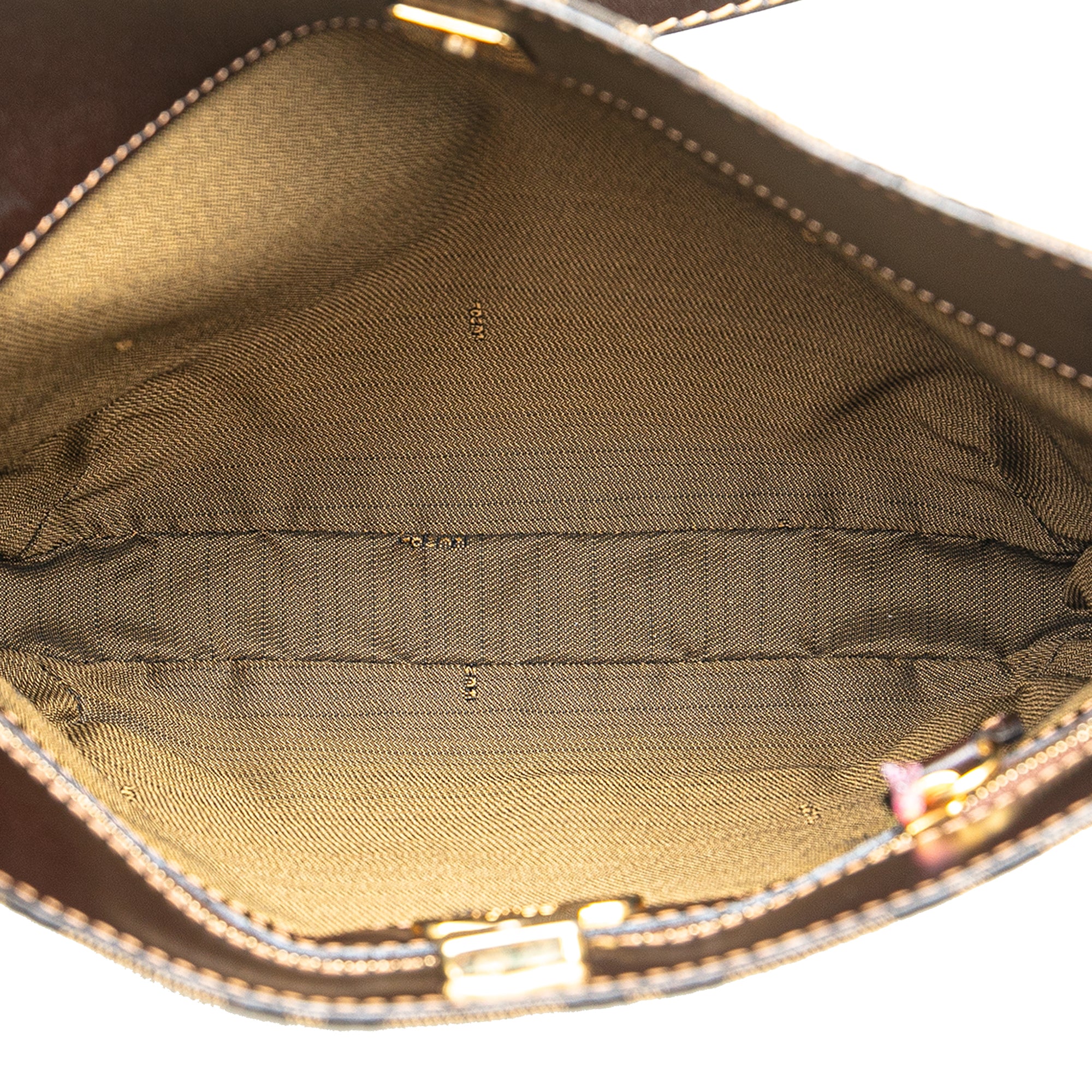 Fendi | Pre-Owned Zucca Canvas Shoulder Bag - I | Brown