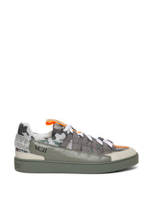 Pierre Hardy X Victor Cruz | Low Top Sneakers | Military Green