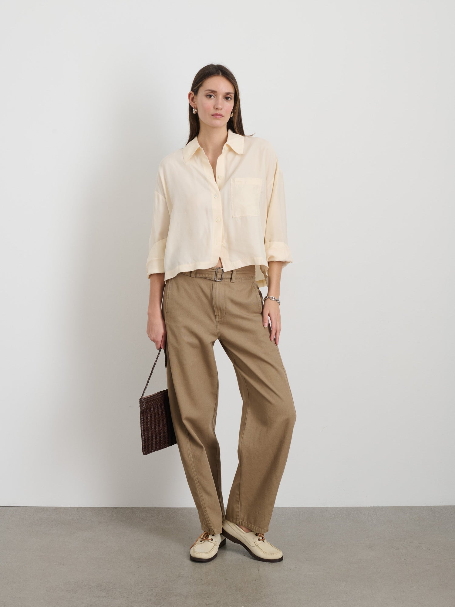 Women | Gemma Top | Cupro Ivory