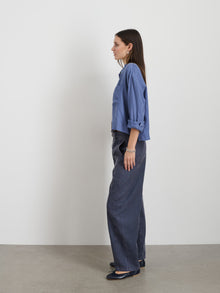Women | Gemma Top | Cupro Wild Blueberry