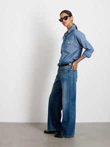 Women | The Chambray Shirt | Chambray