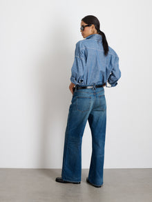 Women | The Chambray Shirt | Chambray