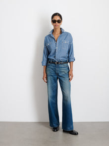 Women | The Chambray Shirt | Chambray