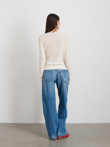 Women | Ava Sweater Tee | Ivory