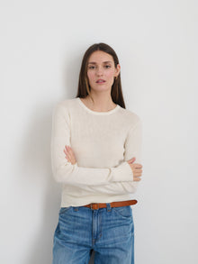 Women | Ava Sweater Tee | Ivory