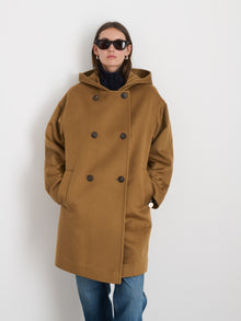 Women | Double Breasted Coat | Cashmere Vicuna
