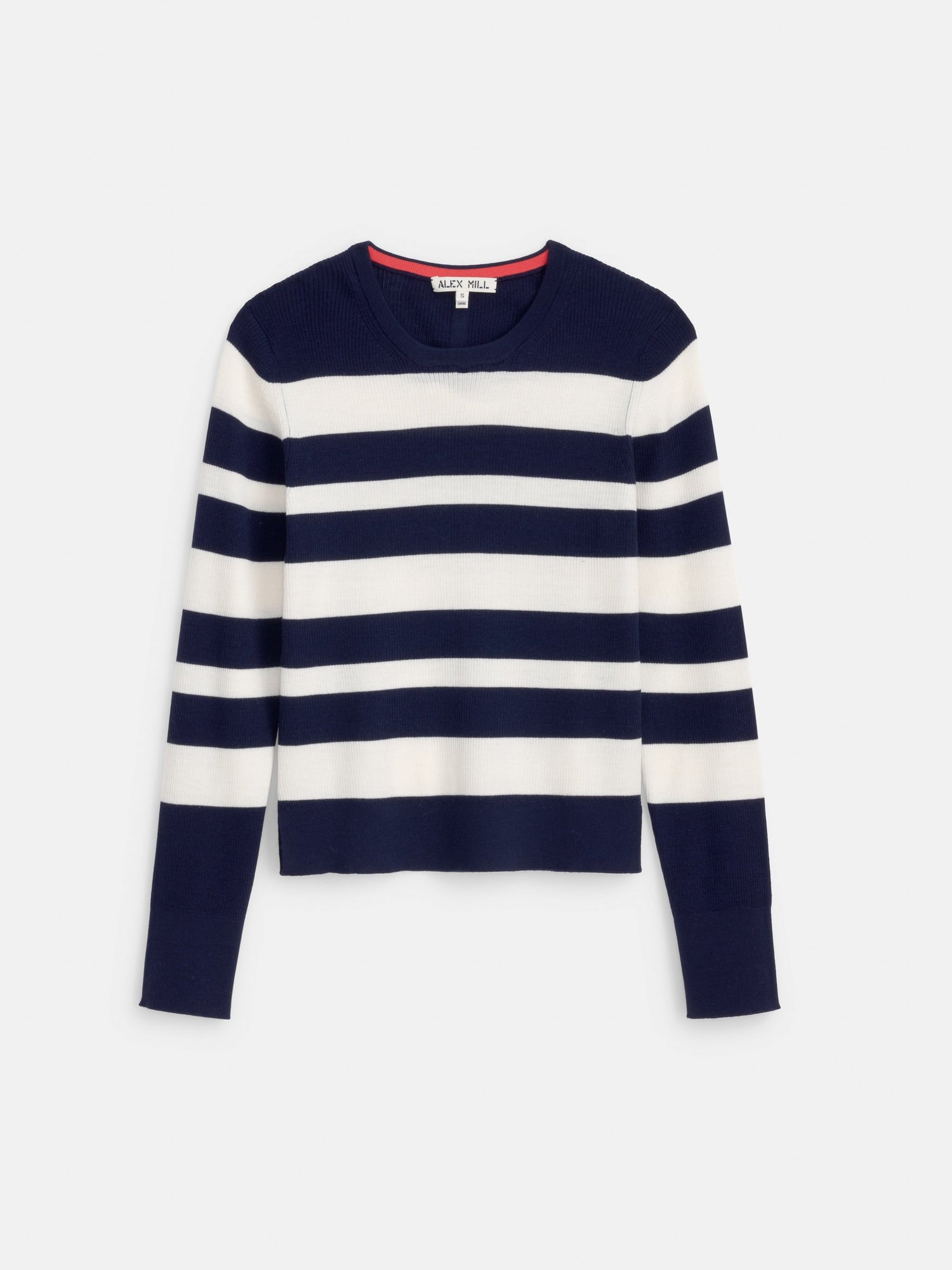 Women | Ava Striped Sweater Tee | Navy x White