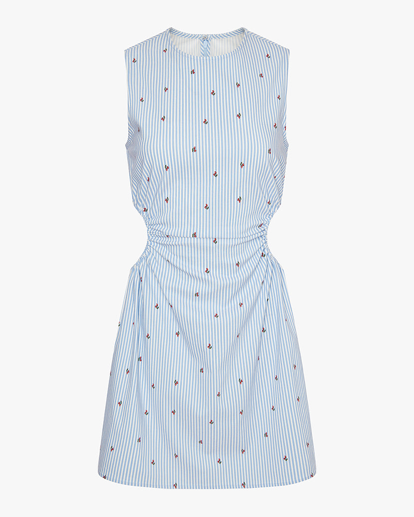 Cut Out Mini Dress | Sky