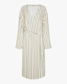 Modal Jersey Robe | Antique White/Black