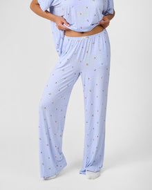 Pull-On Pants | Baby Blue/Ivory
