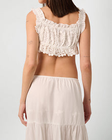 Double Tie Top | Ivory