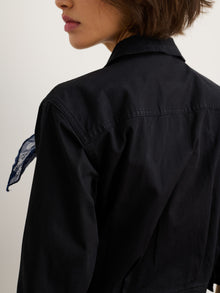 Women | Standard Jumpsuit | Cotton Twill Black