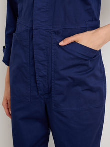 Women | Standard Jumpsuit | Cotton Twill Dark Navy