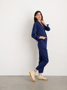 Women | Standard Jumpsuit | Cotton Twill Dark Navy