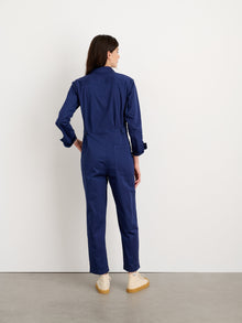 Women | Standard Jumpsuit | Cotton Twill Dark Navy