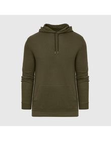 Waffle Hoodie | Military Green