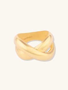 Cross Ring | 14K Gold Vermeil