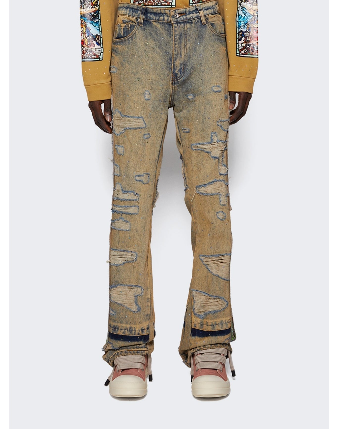 Who Decides War | Men | Unfurled Pant | Blue