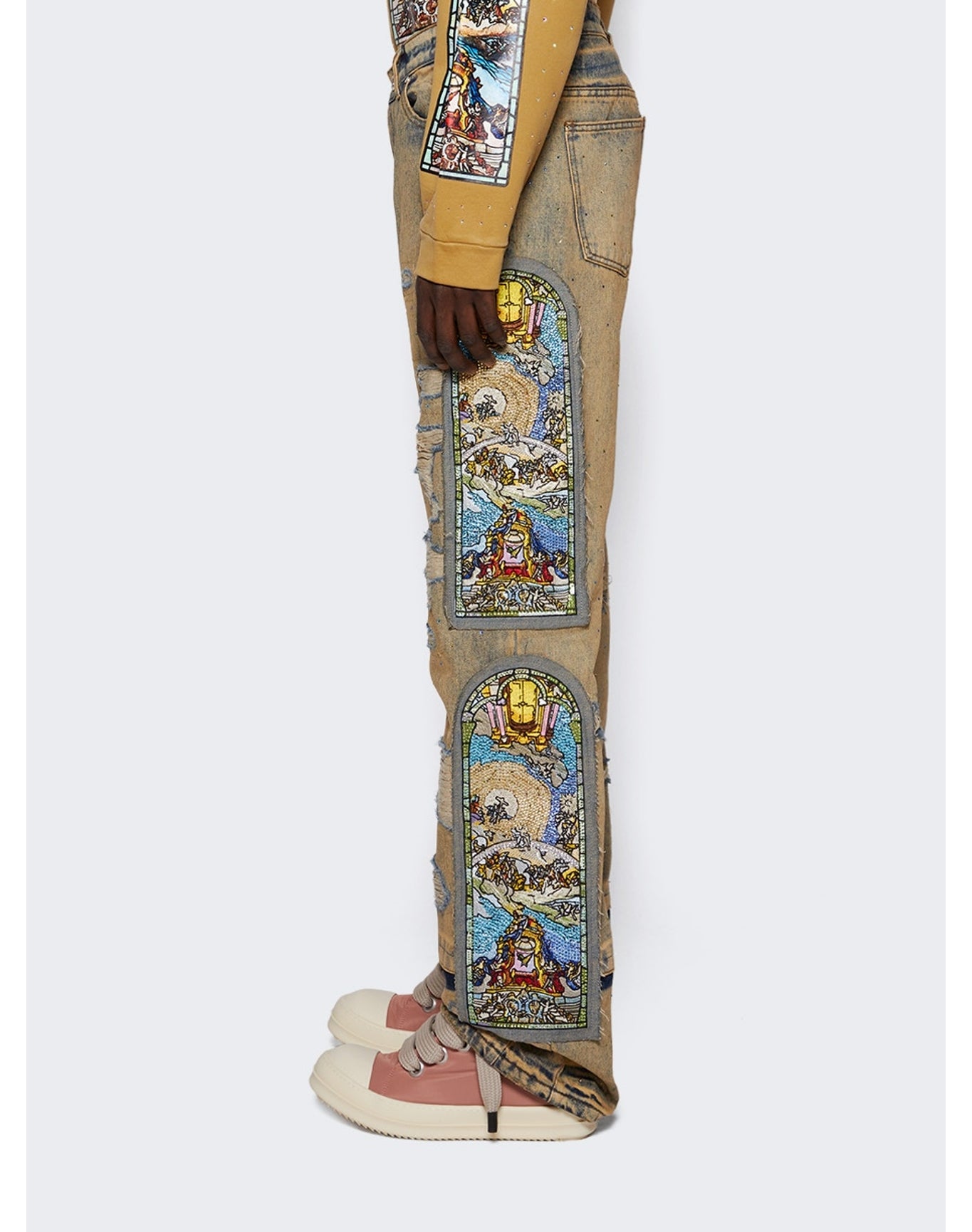 Who Decides War | Men | Unfurled Pant | Blue