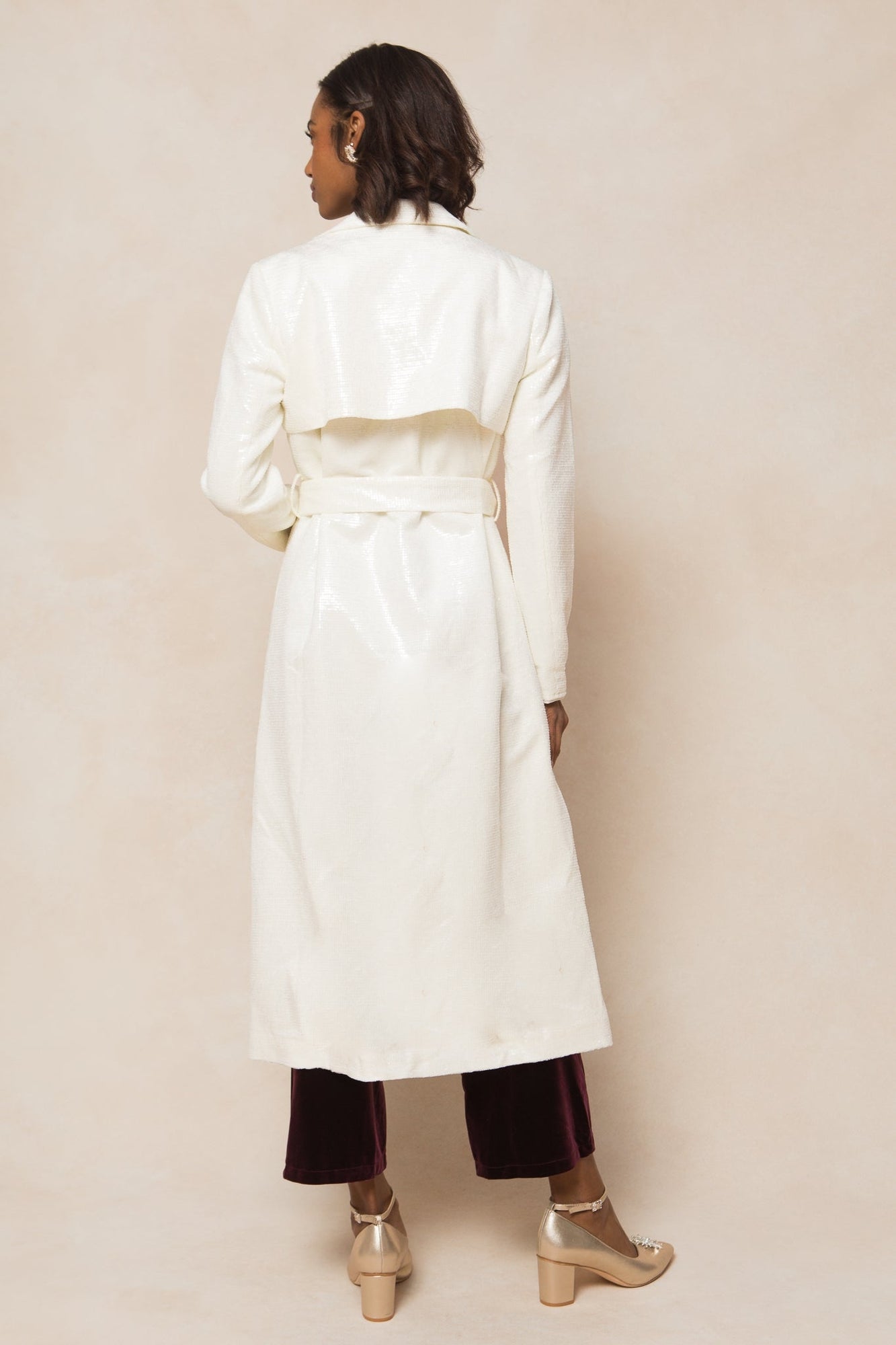 Women | Angelica Trench | White