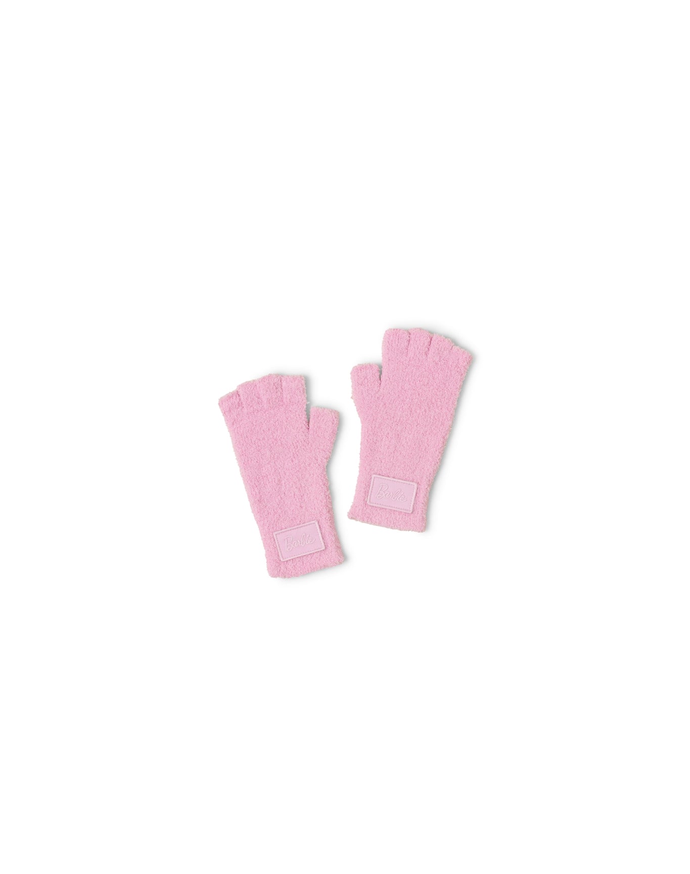 Women | Cozychic Barbie Fingerless Gloves | Barbie Pink