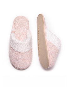 Women | Cozychic Malibu Slipper | He Dusty Rose-White