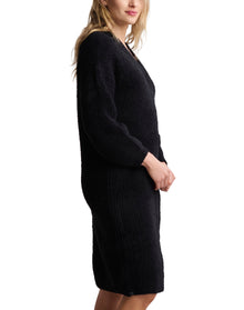 Women | Cozychic Side Tie Robe | Black