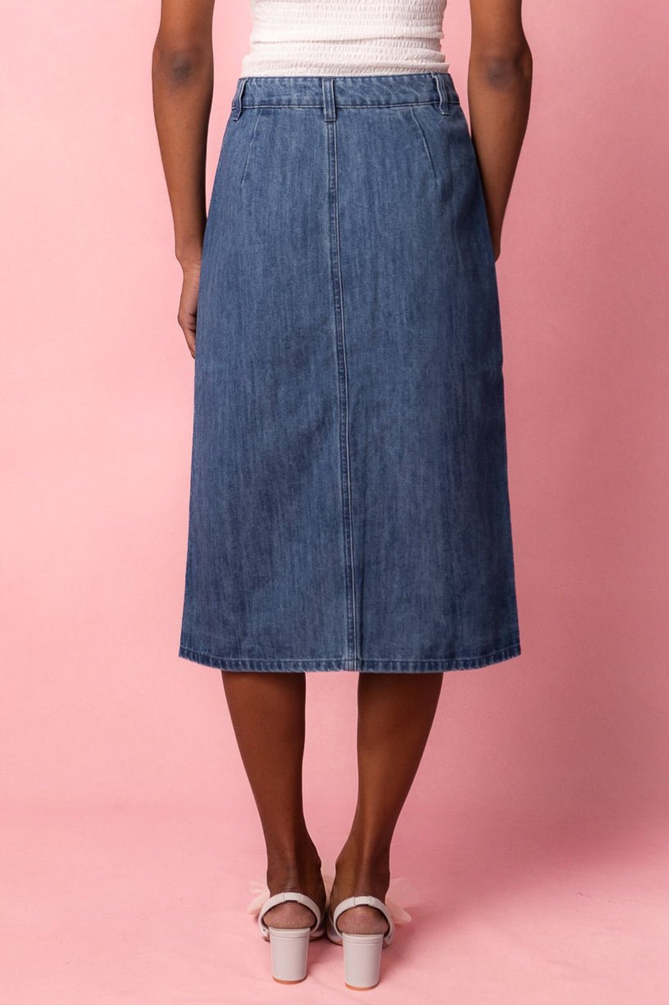 Women | Emma Denim Skirt | Blue