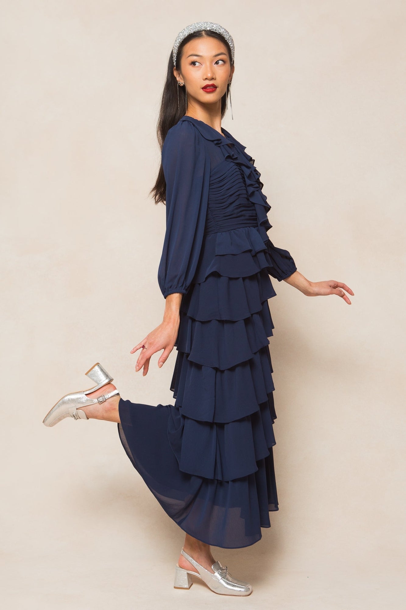 Women | Larsa Dress | Blue