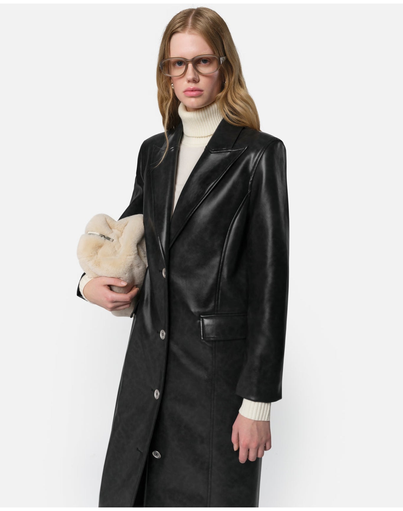 Lauren Overcoat | Noir