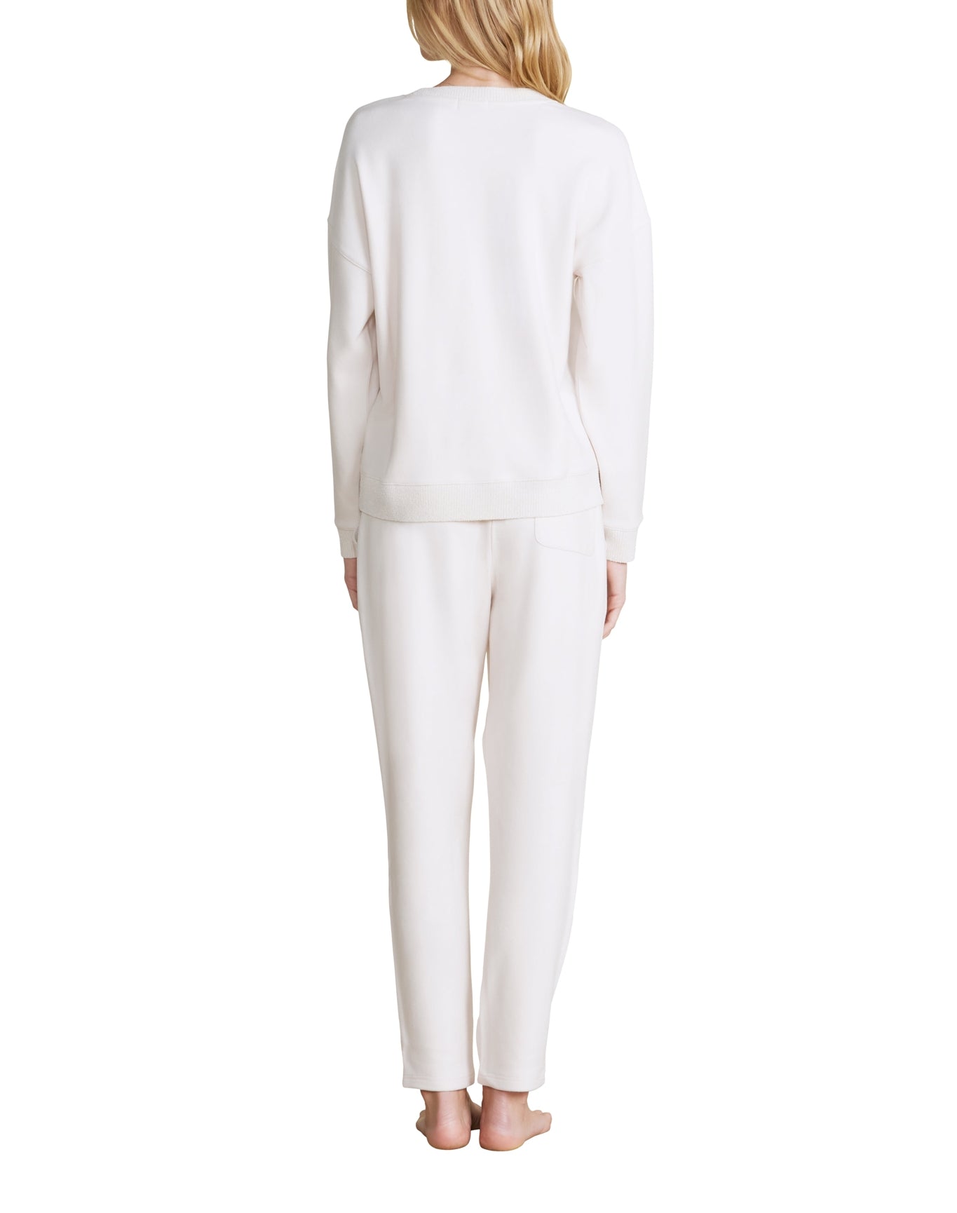 Women | MC Brushed Fleece Sweater Mix Pullover | Sand Dune