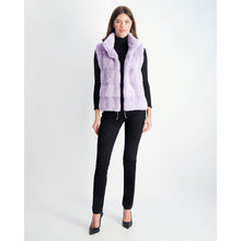 Women | Mink Vest | Violet