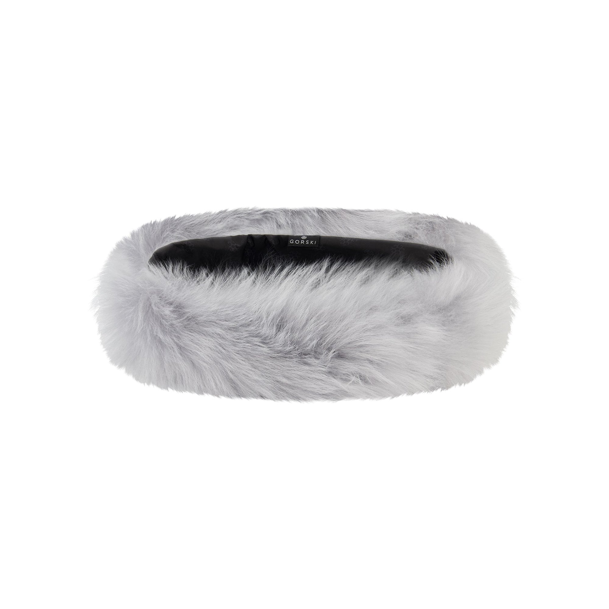 Women | Toscana Shearling Lamb Headband | Gray