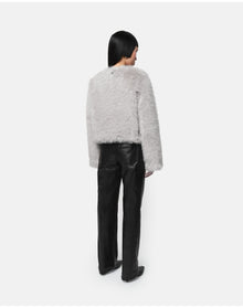 Uma Faux Fur Coat | Silver