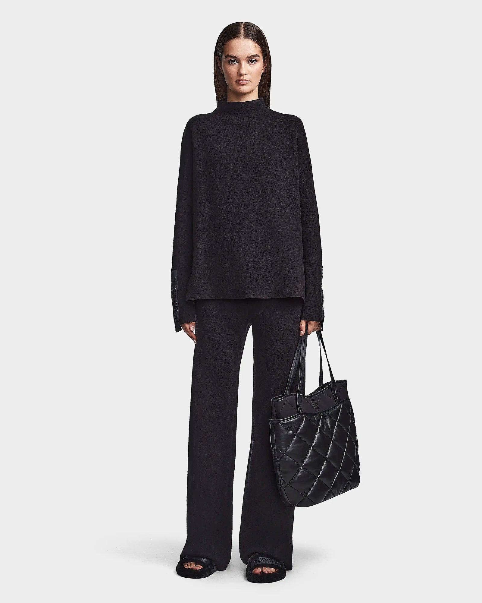 Women | YULIA Knit Sweater | Black