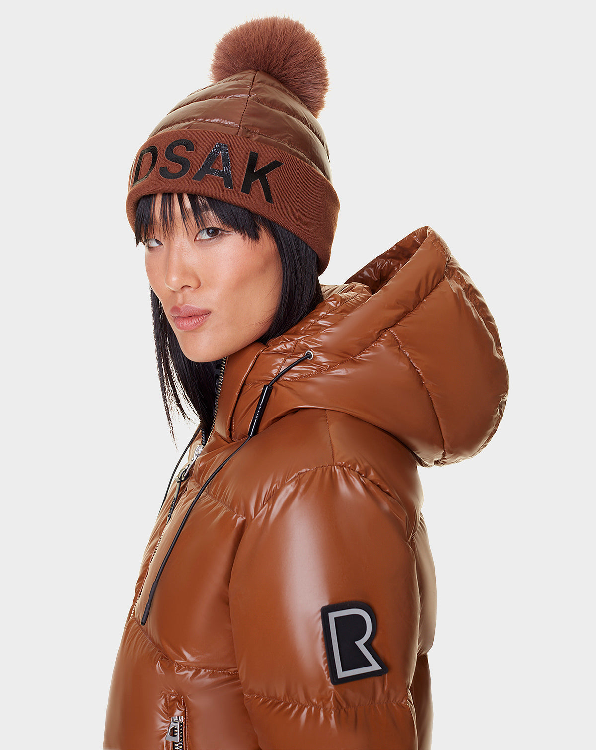 Women | DAVIE Down Puffer | Dark Camel