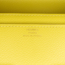 Hermes | Pre-Owned Evercolor Constance Wallet To Go | Yellow