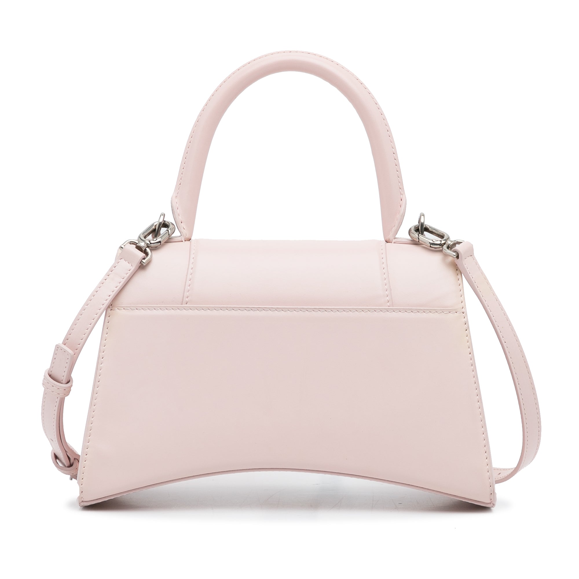 Balenciaga | Pre-Owned Hourglass S Satchel | Pink/Light Pink