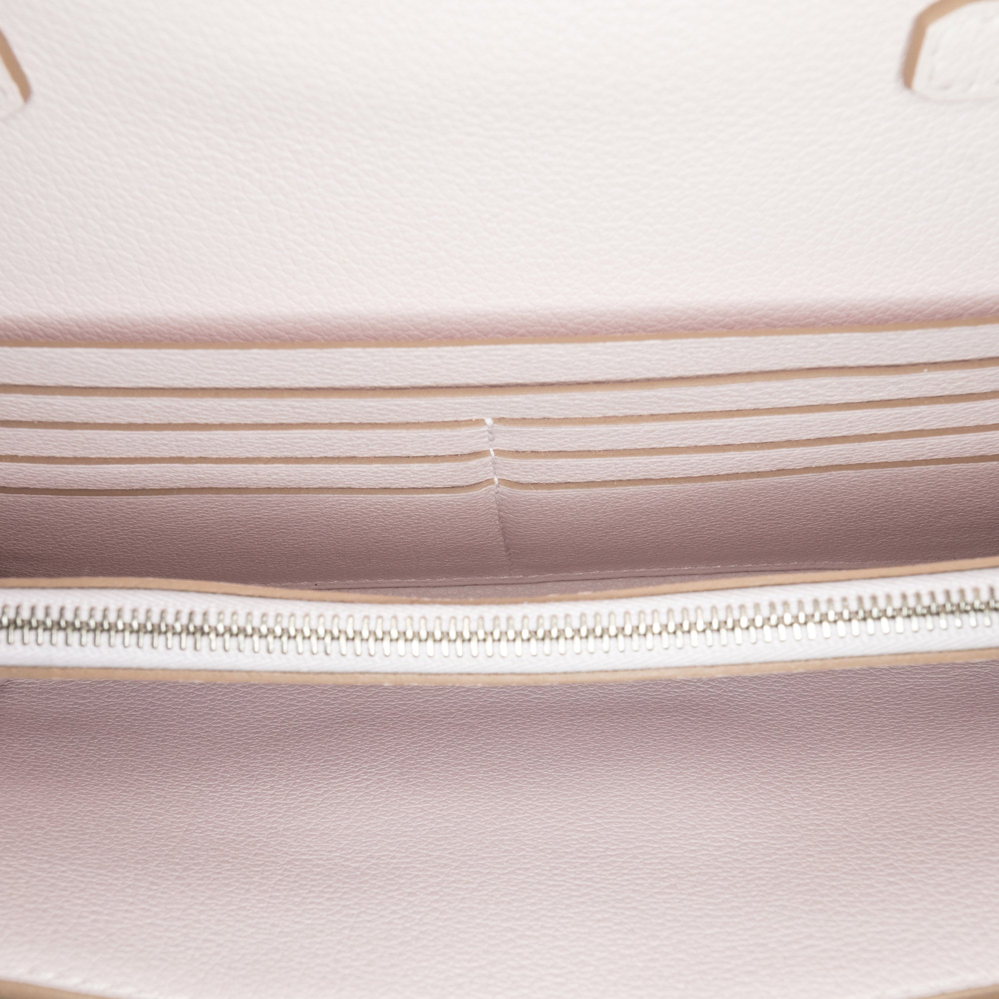 Hermes | Pre-Owned Evercolor Constance To Go Wallet | Pink/Light Pink