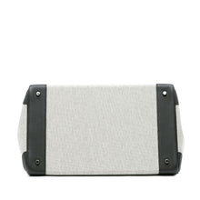 Hermes | Pre-Owned Toile Criss and Evercolor HAC Birkin 40 | Gray/Light GrayBlack