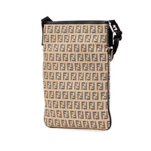 Fendi | Pre-Owned Zucchino Canvas Crossbody | Beige/Black