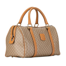 Celine | Pre-Owned Macadam Boston Bag | Brown/Beige