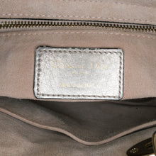 Dior | Pre-Owned Small Metallic Grained Calfskin Cannage Supple Lady | Silver