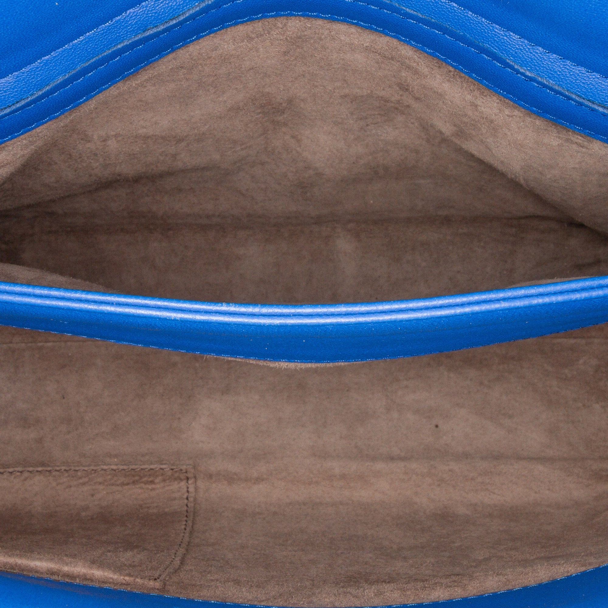 Bottega Veneta | Pre-Owned Medium Nappa Intrecciato Olimpia Shoulder Bag - II | Blue