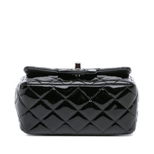 Chanel | Pre-Owned Mini Square Classic Patent Single Flap - VI | Black