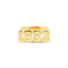 The Year Ring | Gold Vermeil