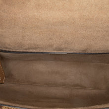 Fendi | Pre-Owned Zucca Wool Chain Midi Baguette | Brown