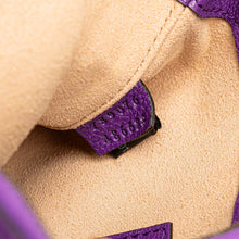 Gucci | Pre-Owned Mini Leather Aphrodite Shoulder Bag | Purple