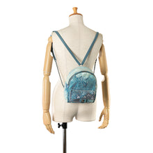 Chanel | Pre-Owned Mini Sequins and Lambskin Waterfall Backpack - I | Blue/Light Blue