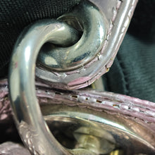 Dior | Pre-Owned Mini Metallic Patent Microcannage Lady | Pink